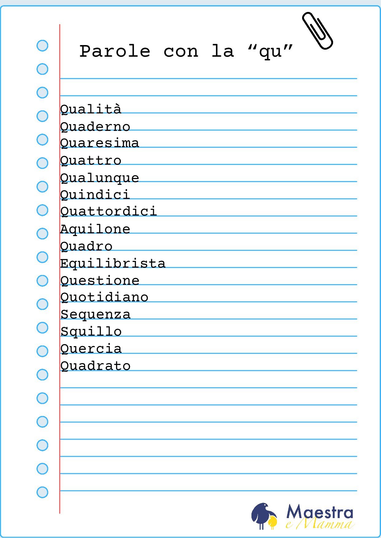 Parole con la q [106 KB]