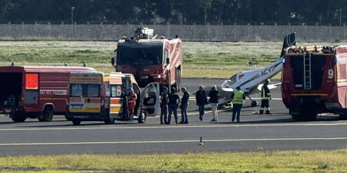 Incidente durante l’atterraggio all’aeroporto di Catania