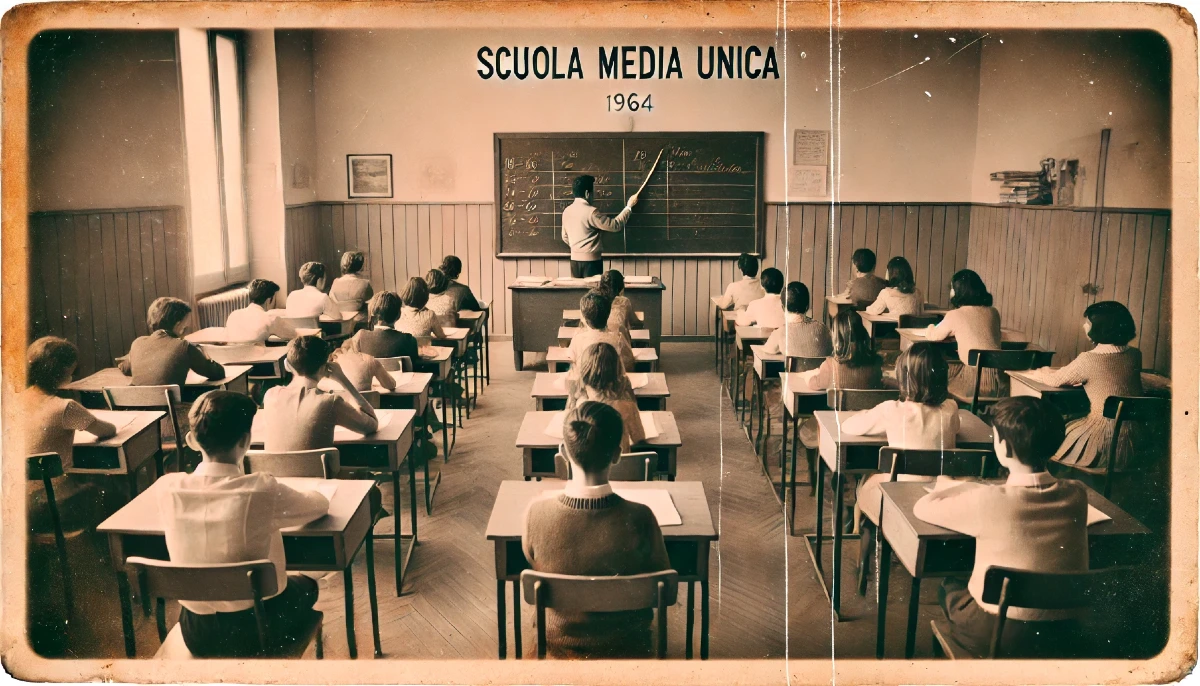 La scuola media unica: la riforma scolastica che anche tu hai vissuto nel 1964!