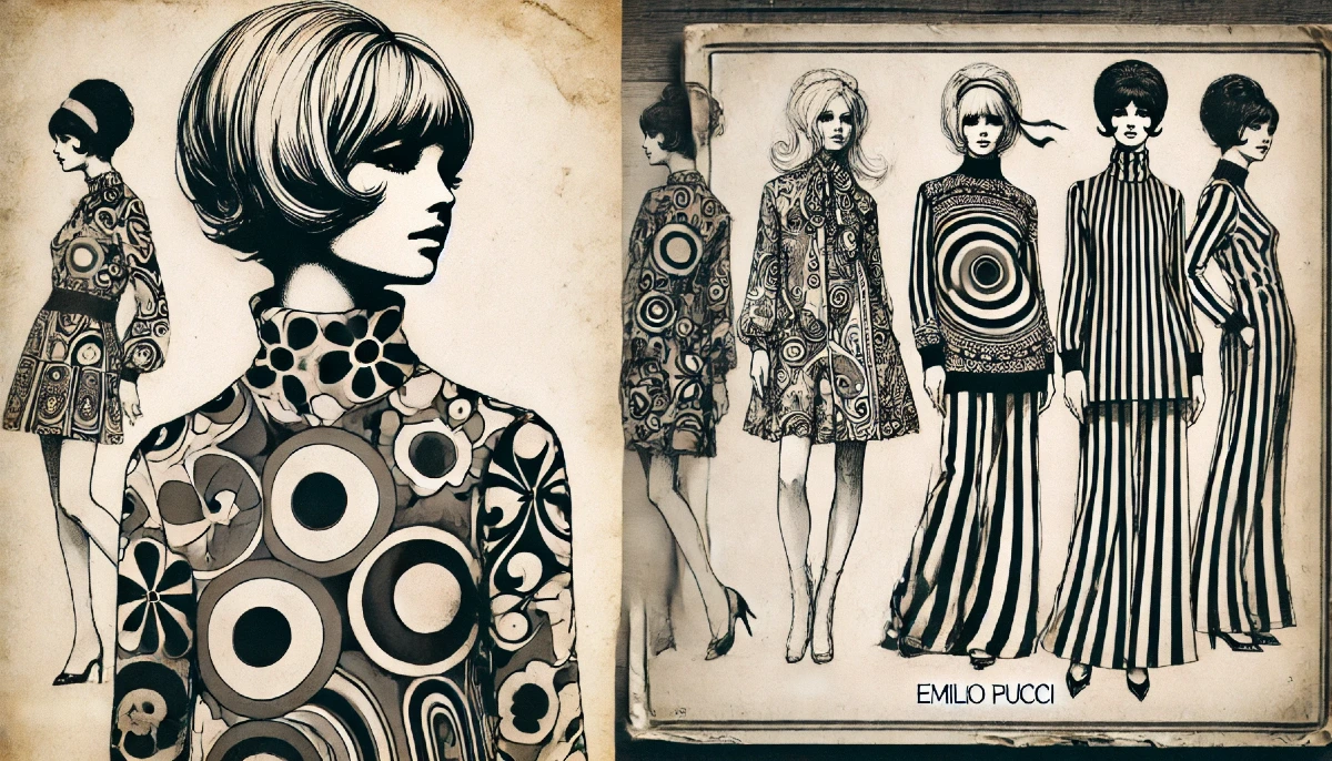 Emilio Pucci e le stampe psichedeliche che non ricordi del 1965