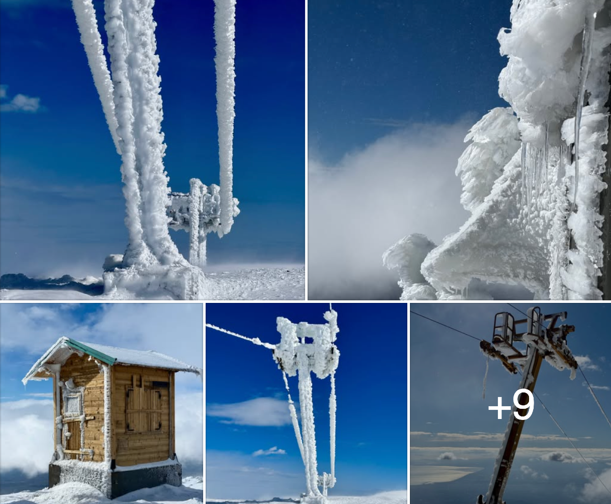 Etna innevata come non l'hai mai vista | La magia delle foto di Maurizio Fazio