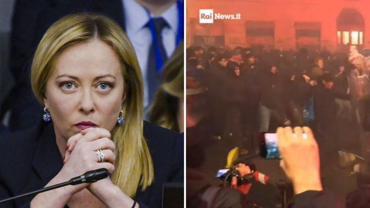 Disordini esplosivi a Roma e Milano | Meloni e La Russa contro la violenza: il caos è intollerabile! - 