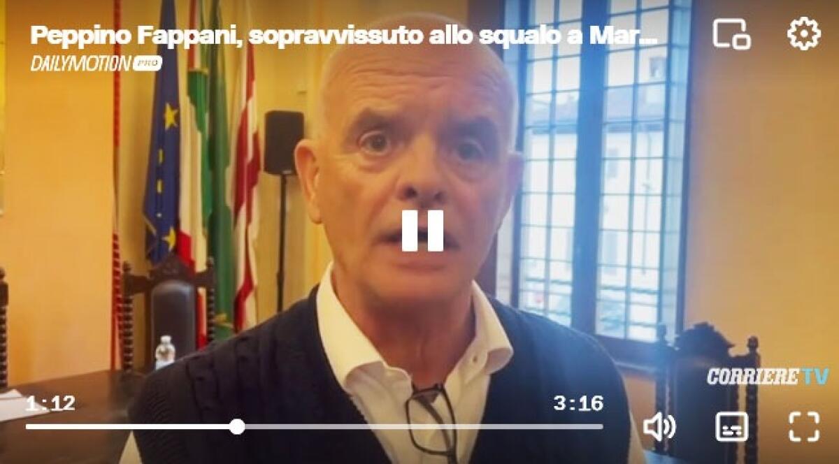 Peppino Fappani sopravvive all’attacco di uno squalo | Ecco la strategia che ha utilizzato per salvarsi! - 