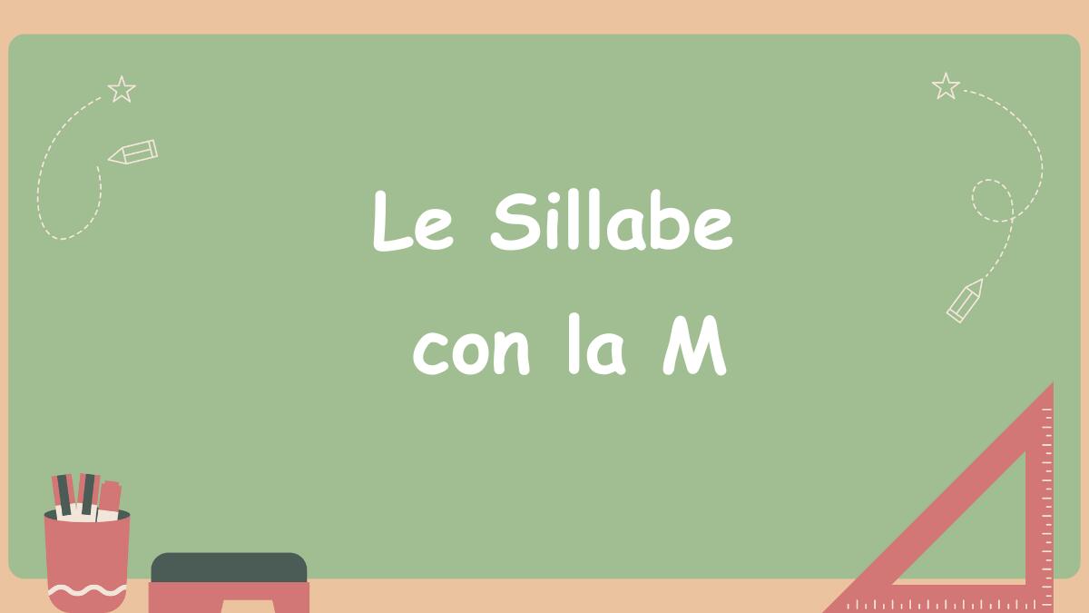 Giochiamo con la M! - 