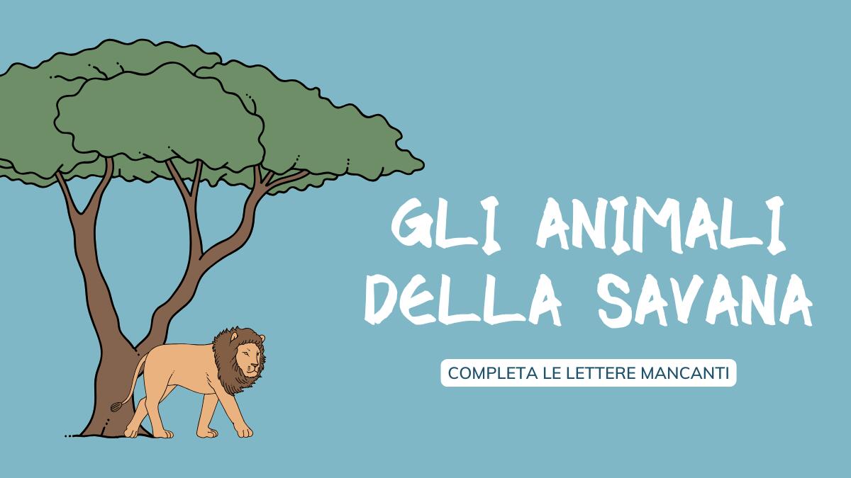 Completa le parole: attività educativa per la scuola primaria - 