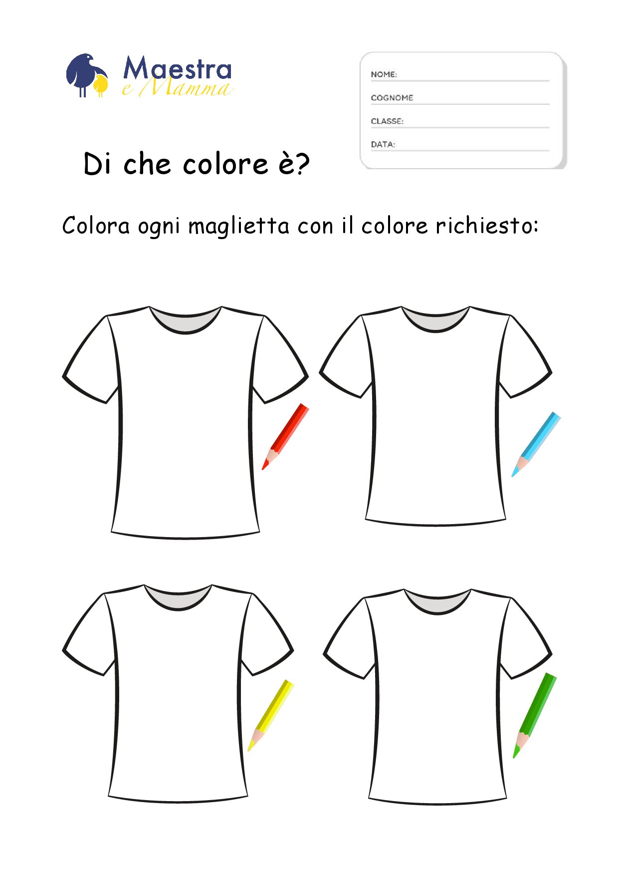 Attività sul colore per Materna [137 KB]