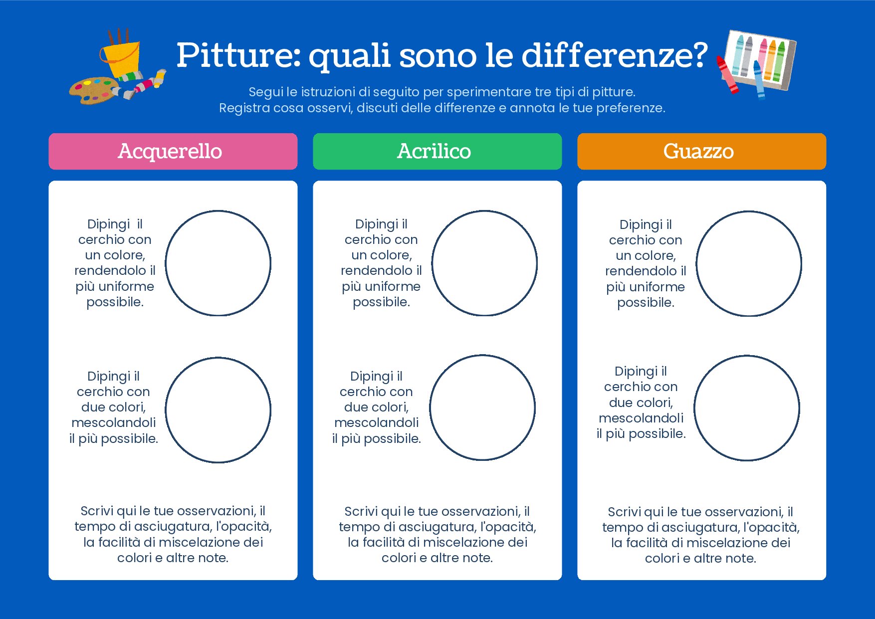 Scheda didattica italiano quinta elementare sulle differenze [822 KB]