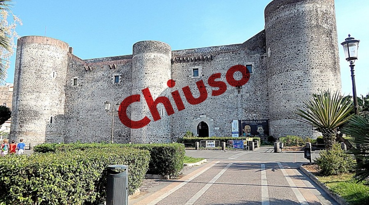 Il Castello Ursino di Catania chiude temporaneamente | Un restauro per valorizzarlo - 