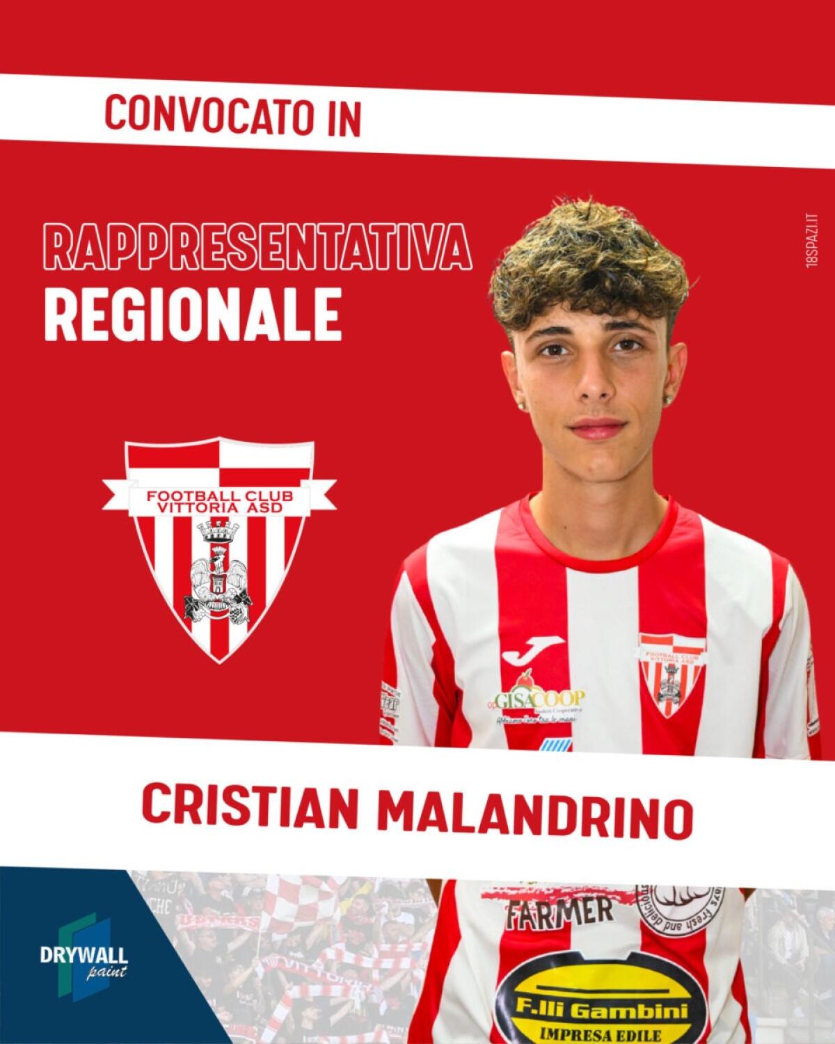 Cristian Malandrino convocato nella rappresentativa regionale | Scopri perché il Football Club Vittoria è il futuro del calcio! - 