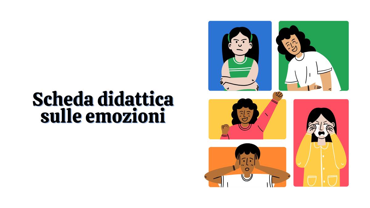 Esplora i sentimenti: traccia, abbina e disegna le emozioni! - 