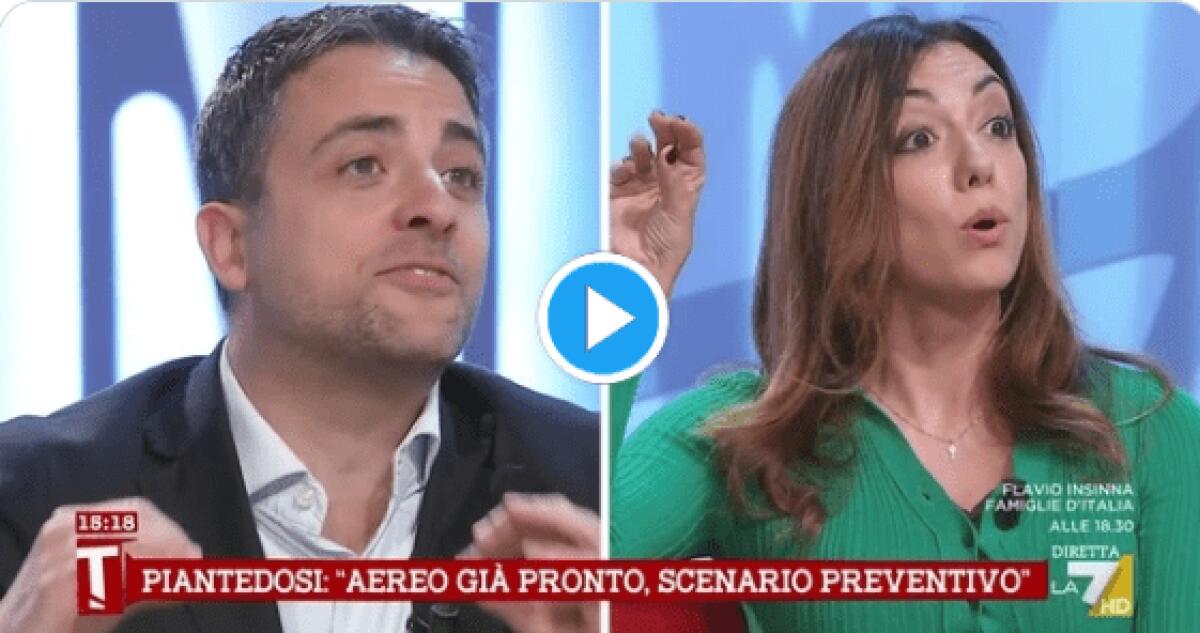 Montaruli abbaia in diretta televisiva | La politica è diventata uno spettacolo surreale? - 