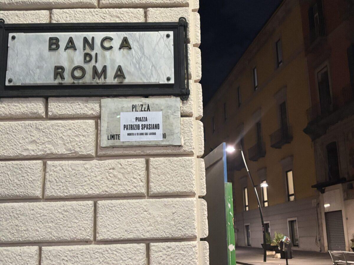 Studenti rinominano piazze per un 19enne morto sul lavoro | Le istituzioni ignorano la tragedia? - 