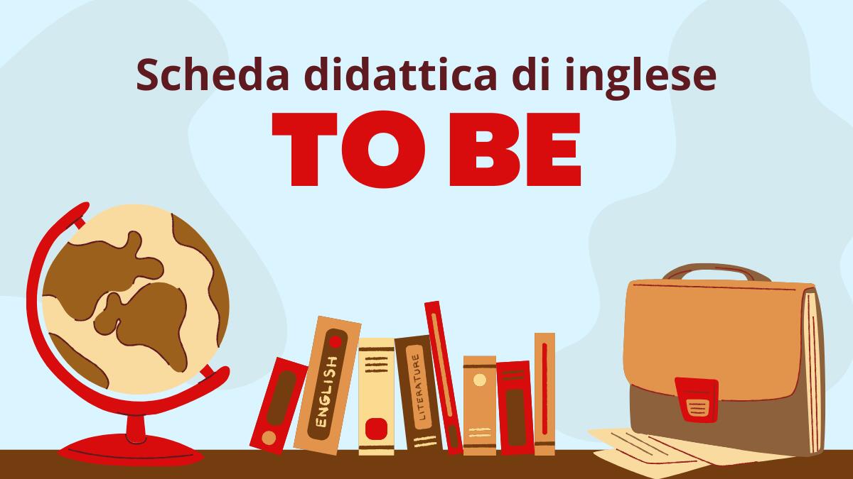 Scheda didattica sul verbo essere in inglese per la scuola primaria - 