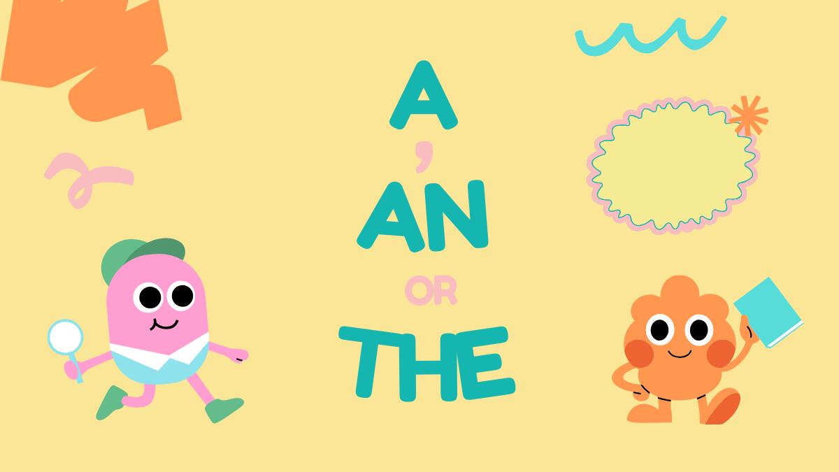 Esercizi su A, An e The: Scheda di Inglese per Bambini - 