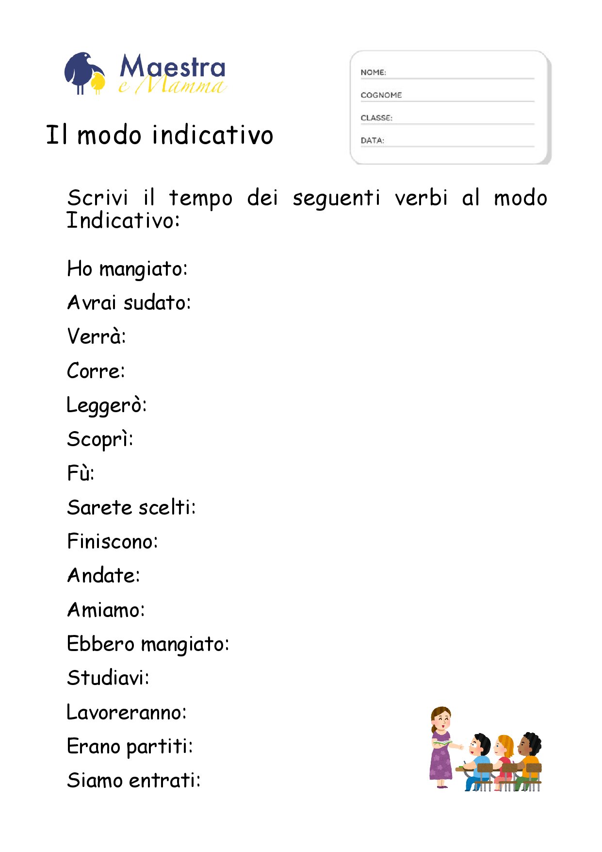 verbi indicativo [413 KB]