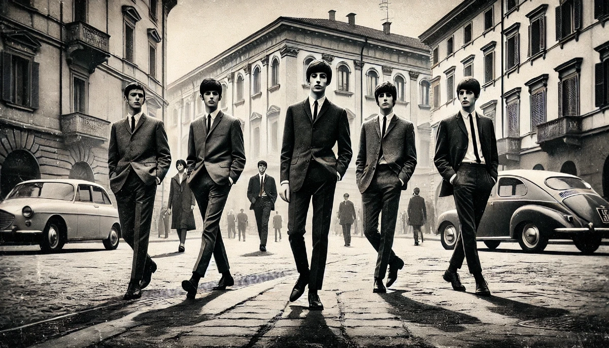 Anni ‘60: Quando i pantaloni a sigaretta fecero impazzire l’Italia (e gli uomini copiarono i Beatles!) -