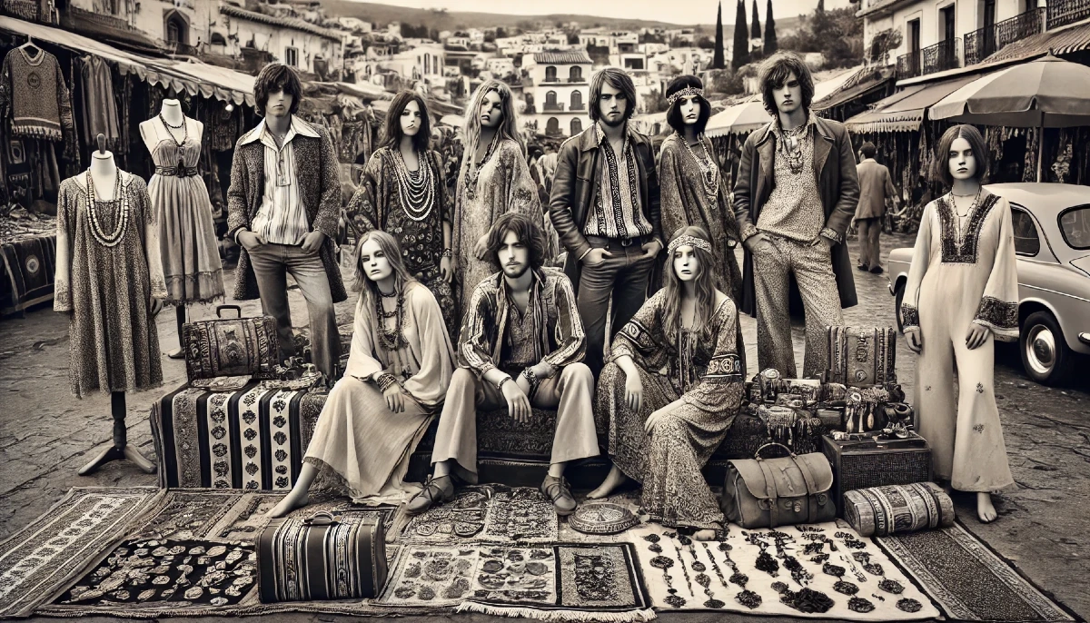 Anni 70: quando la moda etnica conquistò l’Italia (e l’accessorio più stravagante che fece scalpore!) -