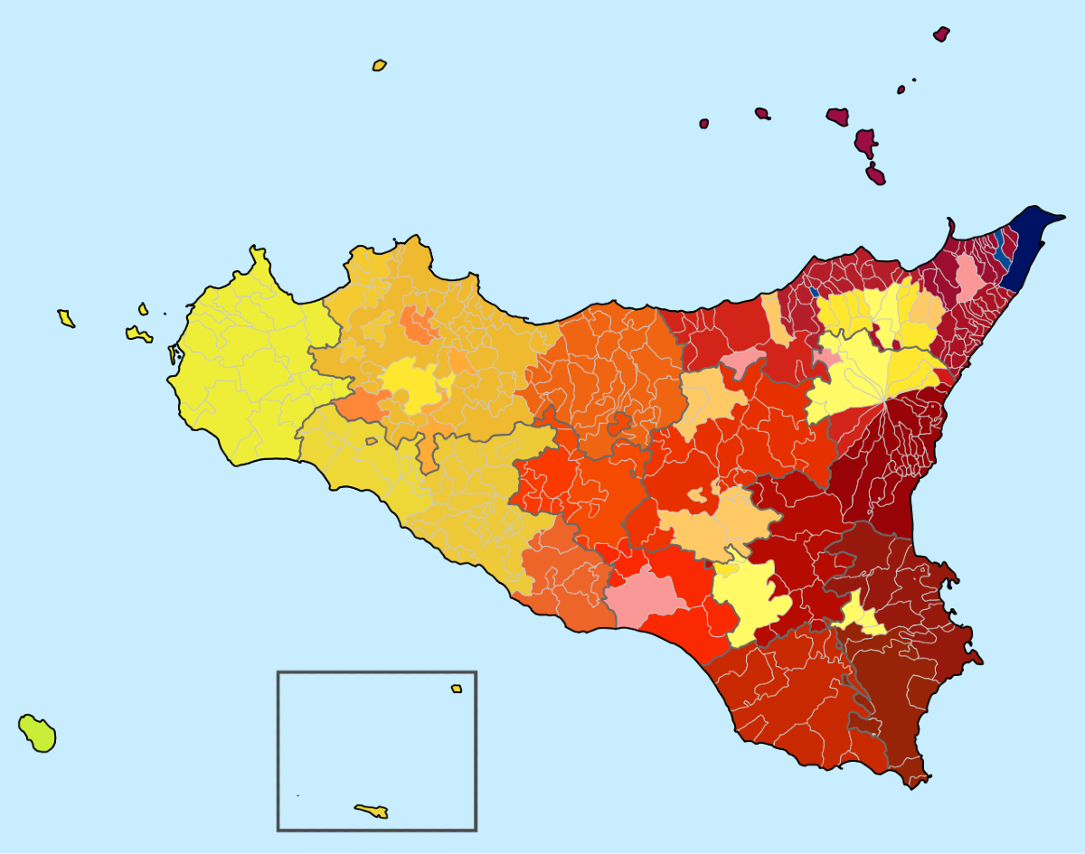 Il dialetto siciliano | La lingua che un poeta che non ti immagini ammirava e considerava la più bella d'Italia - Foto: Markos90 derivative work: Fulvio314/Wikipedia