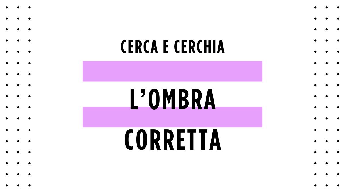 Cerca e cerchia l’ombra corretta: scheda educativa per bambini - 