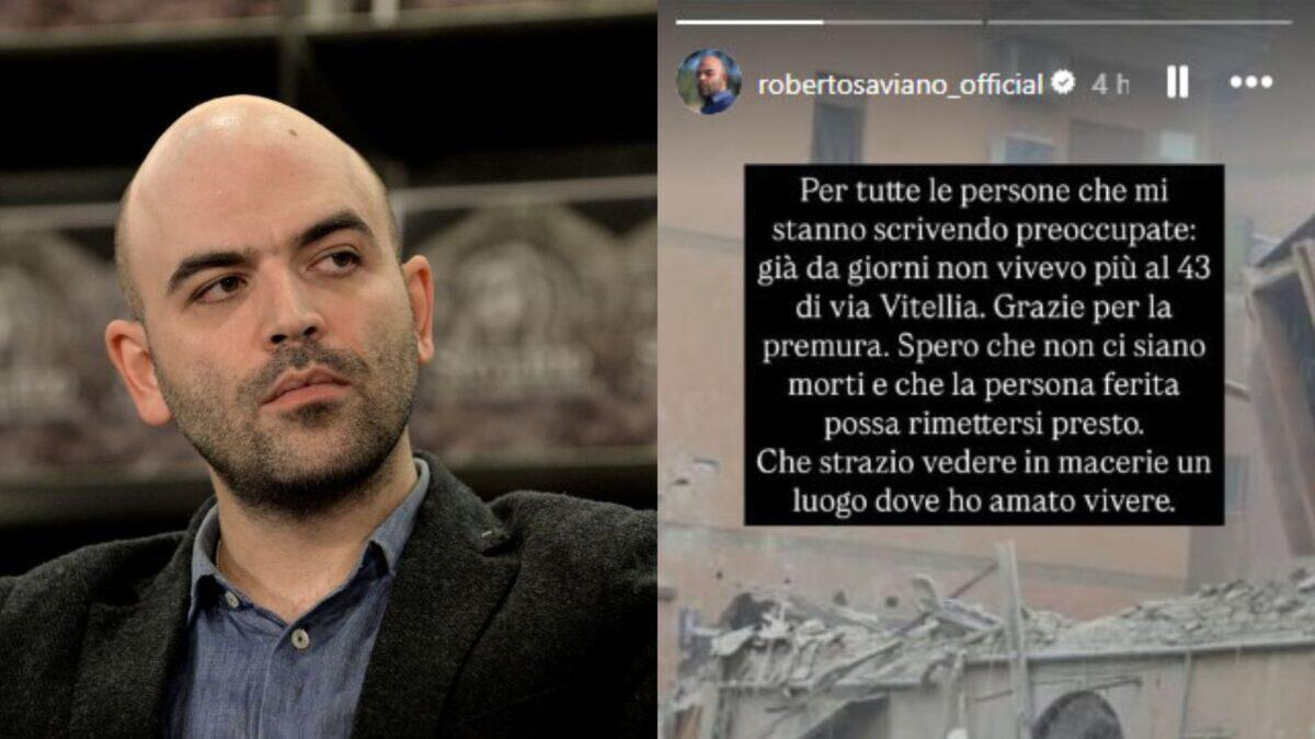 Roberto Saviano sfiora la tragedia | Ecco perché tutti noi dovremmo preoccuparci! -