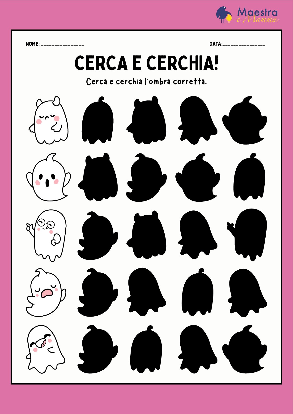 Cerca e cerchia l'ombra corretta [130 KB]