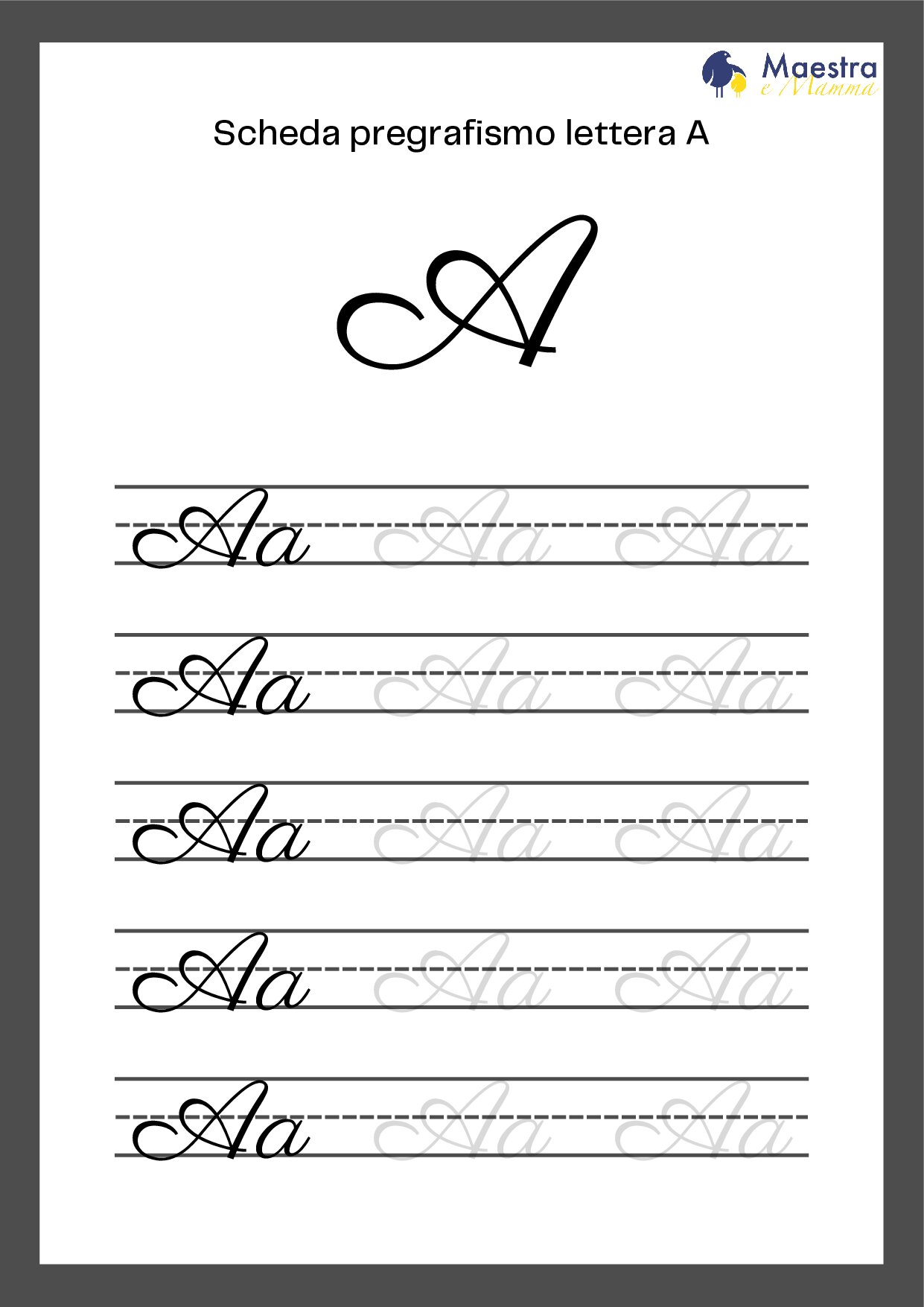 Pregrafismo lettera A [59 KB]
