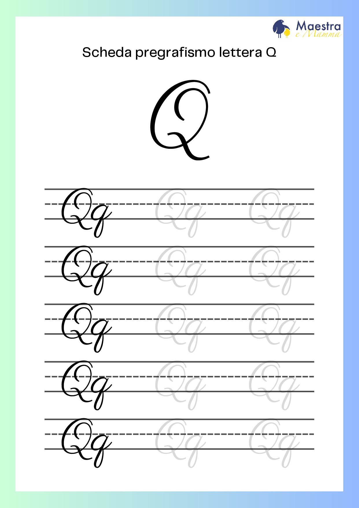 Pregrafismo lettera Q [59 KB]