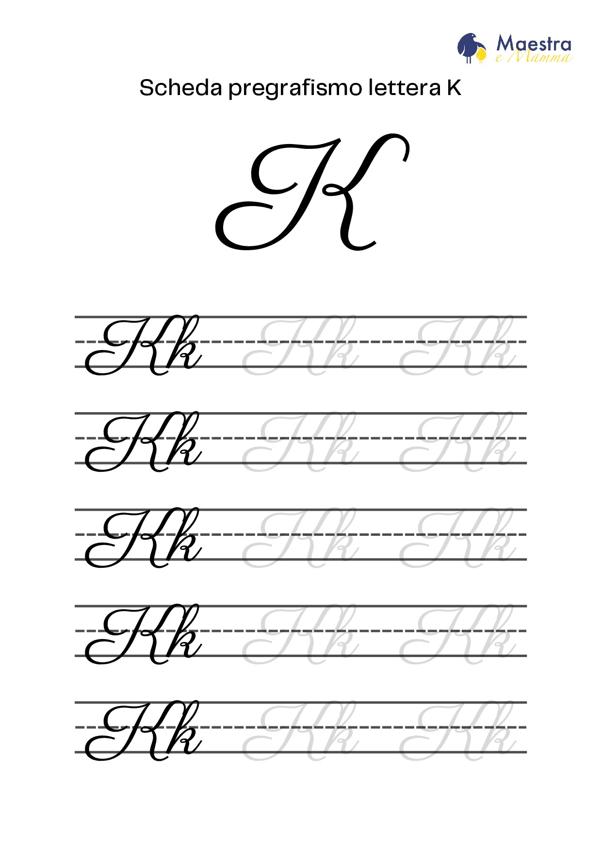 Pregrafismo lettera K [59 KB]