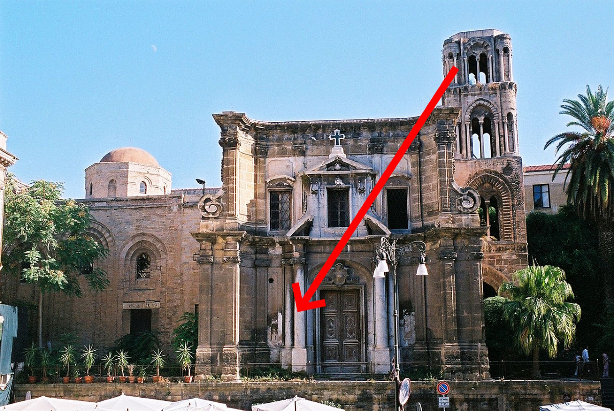 La Chiesa di Santa Maria dell'Ammiraglio (La Martorana) di Palermo | Incontro di culture e stili - Foto: Bjs/Wikipedia