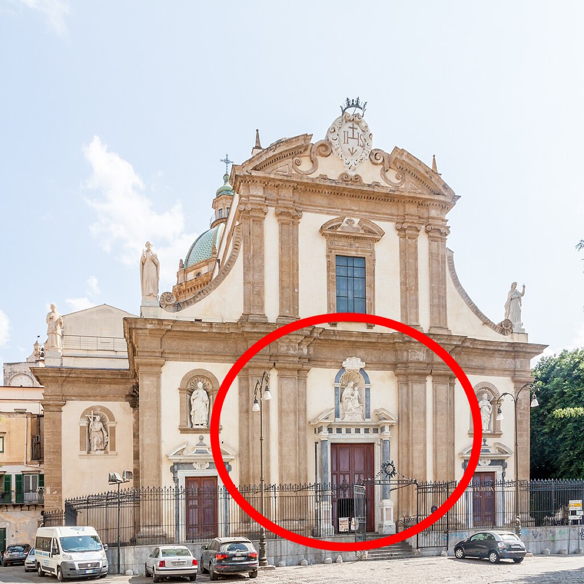 La Chiesa del Gesù (Casa Professa) di Palermo | Trionfo del barocco siciliano - Foto: Matthias Süßen/Wikipedia