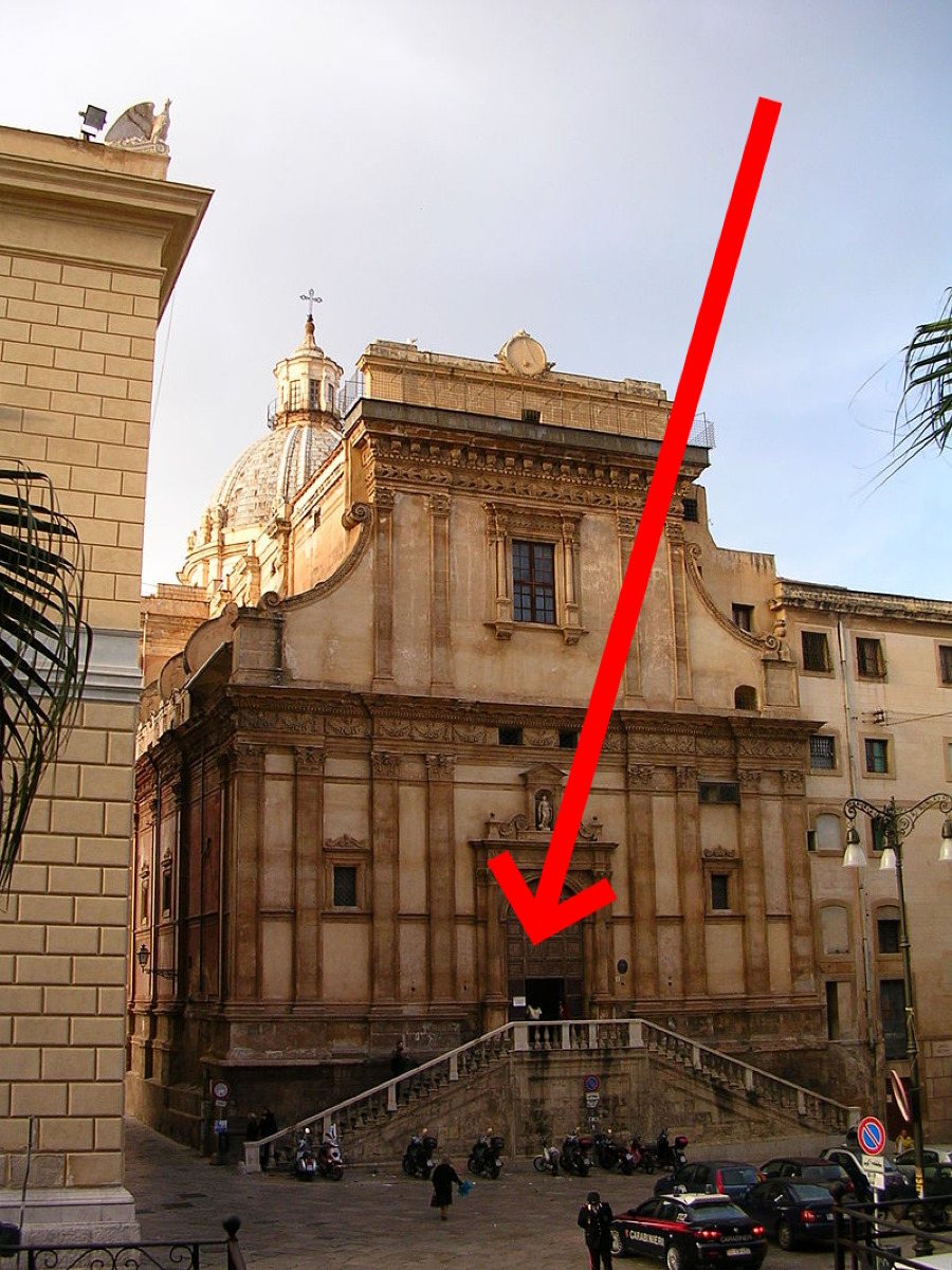 Non immagineresti cosa si nasconde dietro l’altare | Santa Caterina, fede e pasticceria a Palermo - Foto: Giuseppe ME/Wikipedia