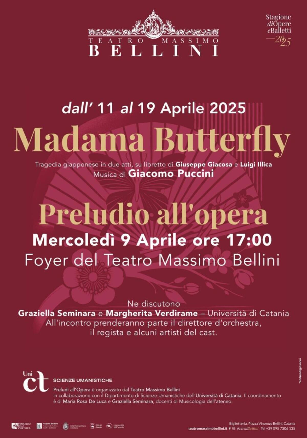Madama Butterfly: Un Preludio emozionante al Teatro Massimo Bellini Catania -