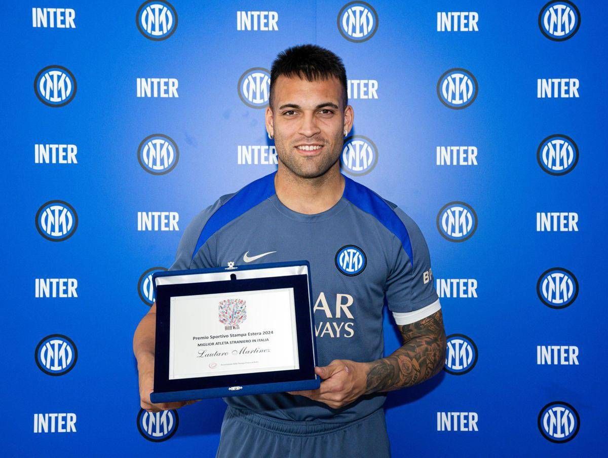Lautaro Martínez riceve Premio Stampa Estera 2025: "Felice e onorato per questo riconoscimento" - 