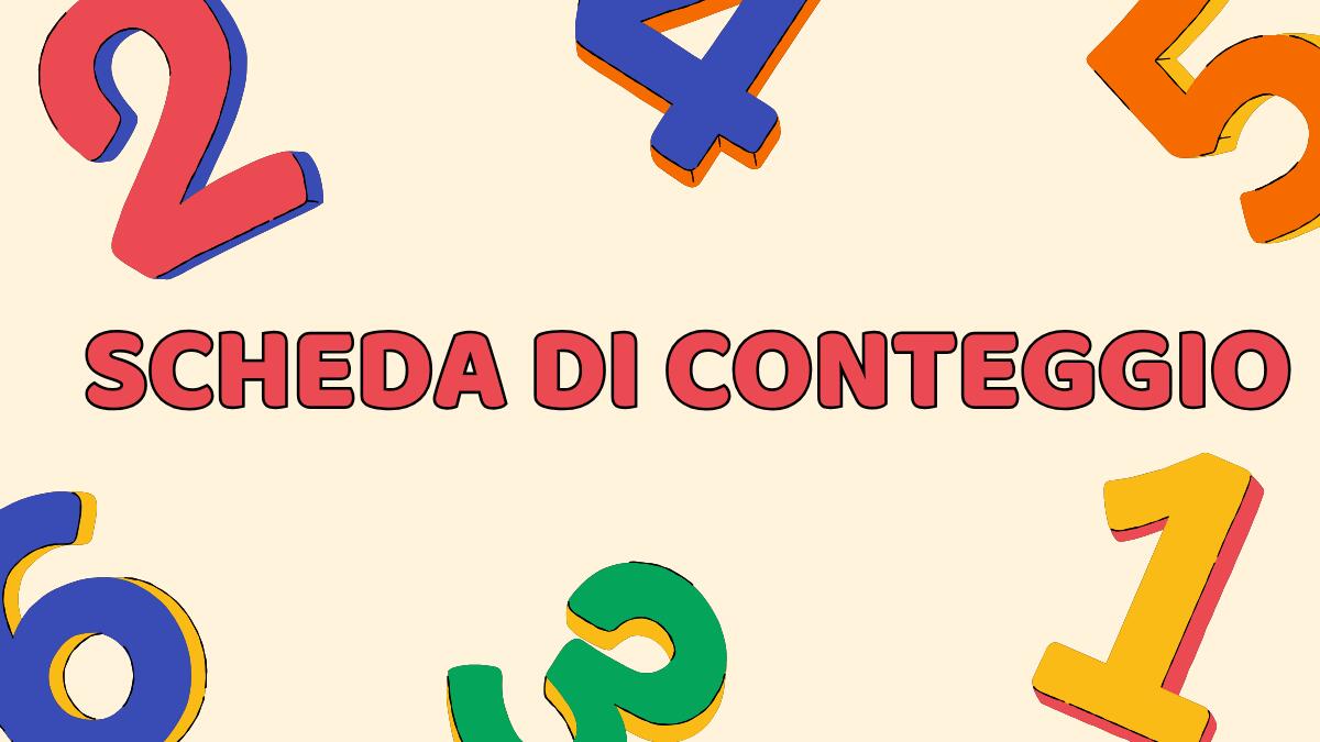 Matematica e conteggio: collega i numeri agli oggetti - 