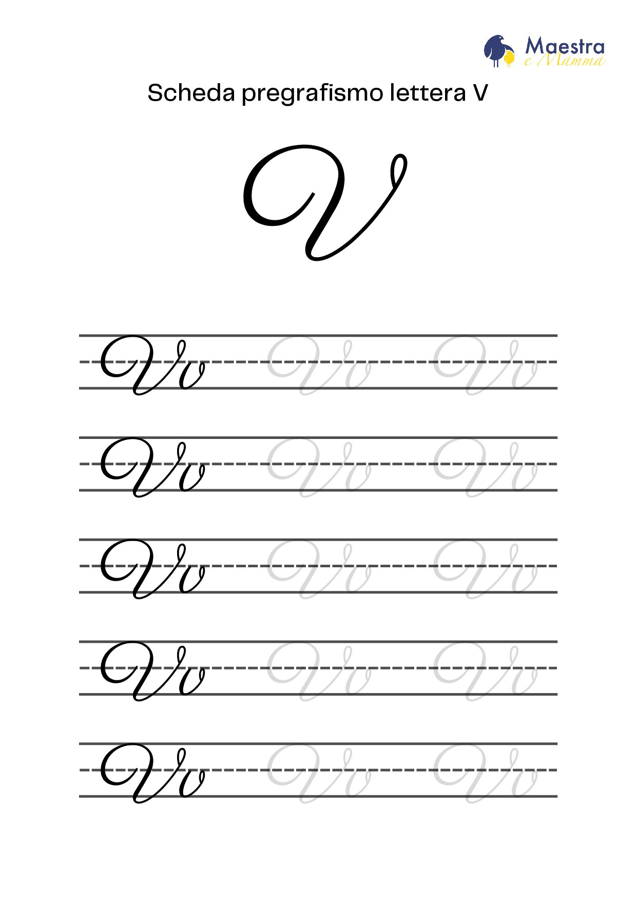 Pregrafismo lettera V [59 KB]