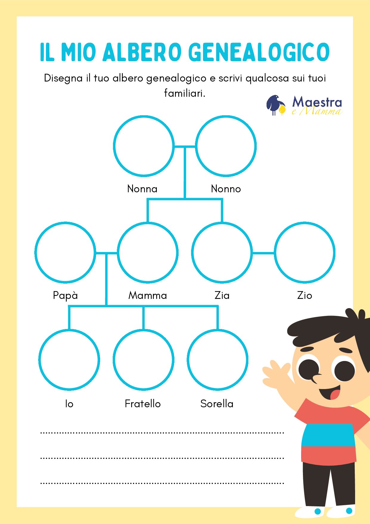 Albero genealogico da completare [74 KB]