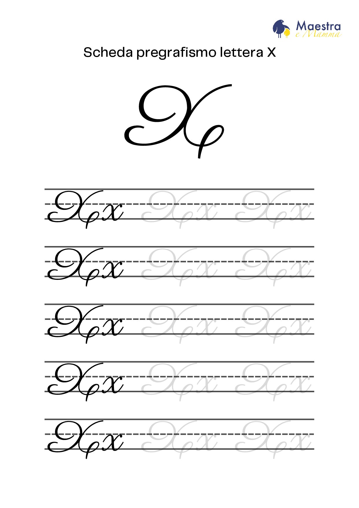 Pregrafismo lettera X [59 KB]