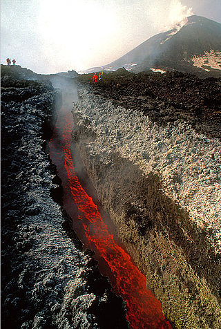 Colata lavica Etna