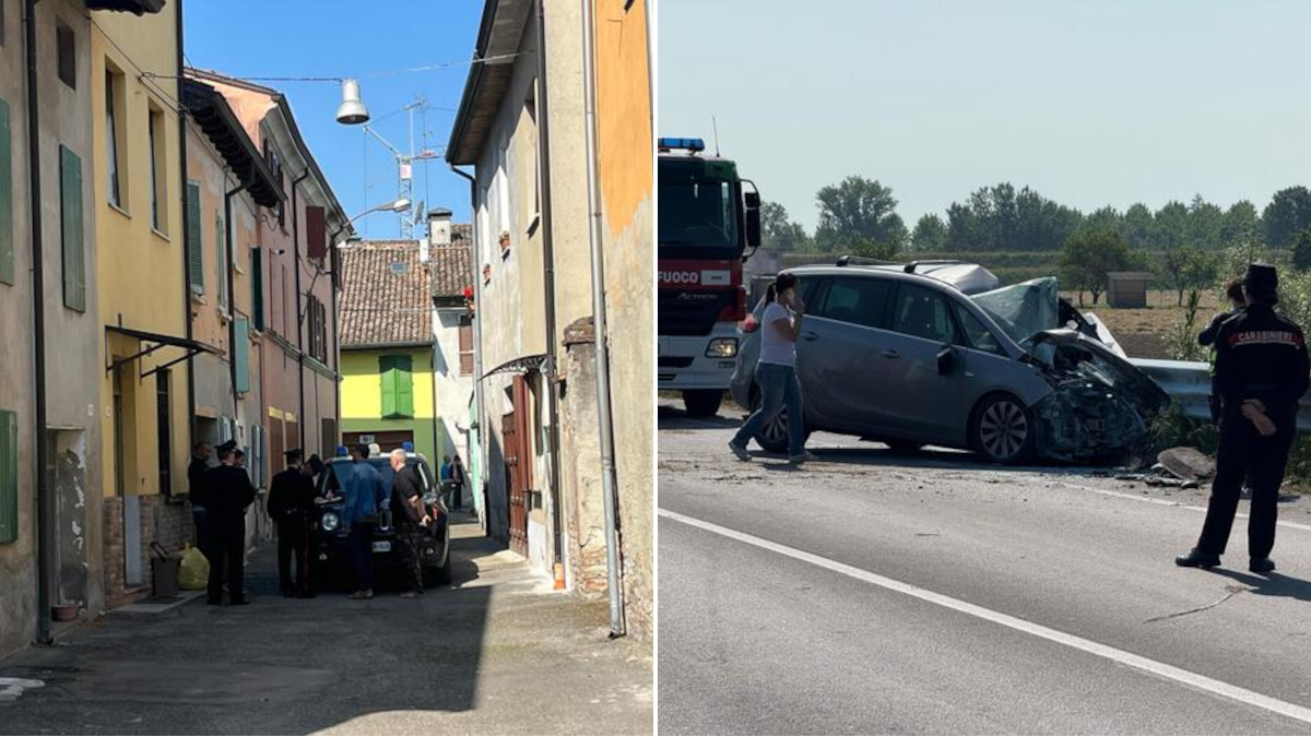Orrore e tragedia: accoltella moglie e decede nella fuga in auto - Credit foto: Ansa 