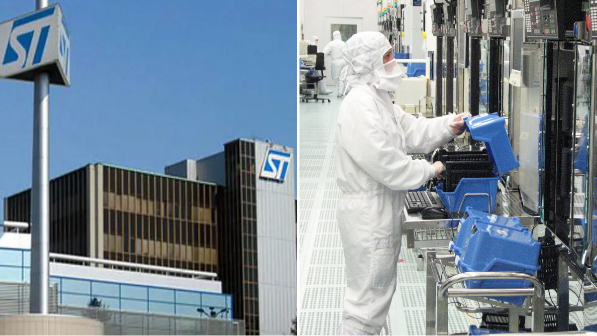 Incidente sul lavoro STMicroelectronics: grave dipendente -