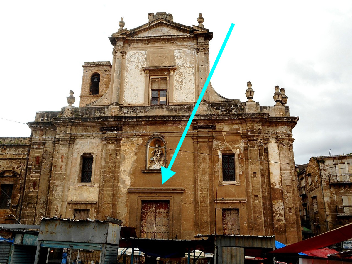 Svelato un enigma inaspettato | La Chiesa di Ballarò a Palermo nasconde qualcosa che ti stupirà - Foto: Stendhal55/Wikipedia
