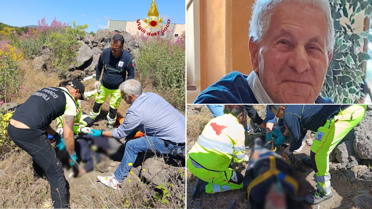 Ritrovato Biagio, l'85enne scomparso da diversi giorni