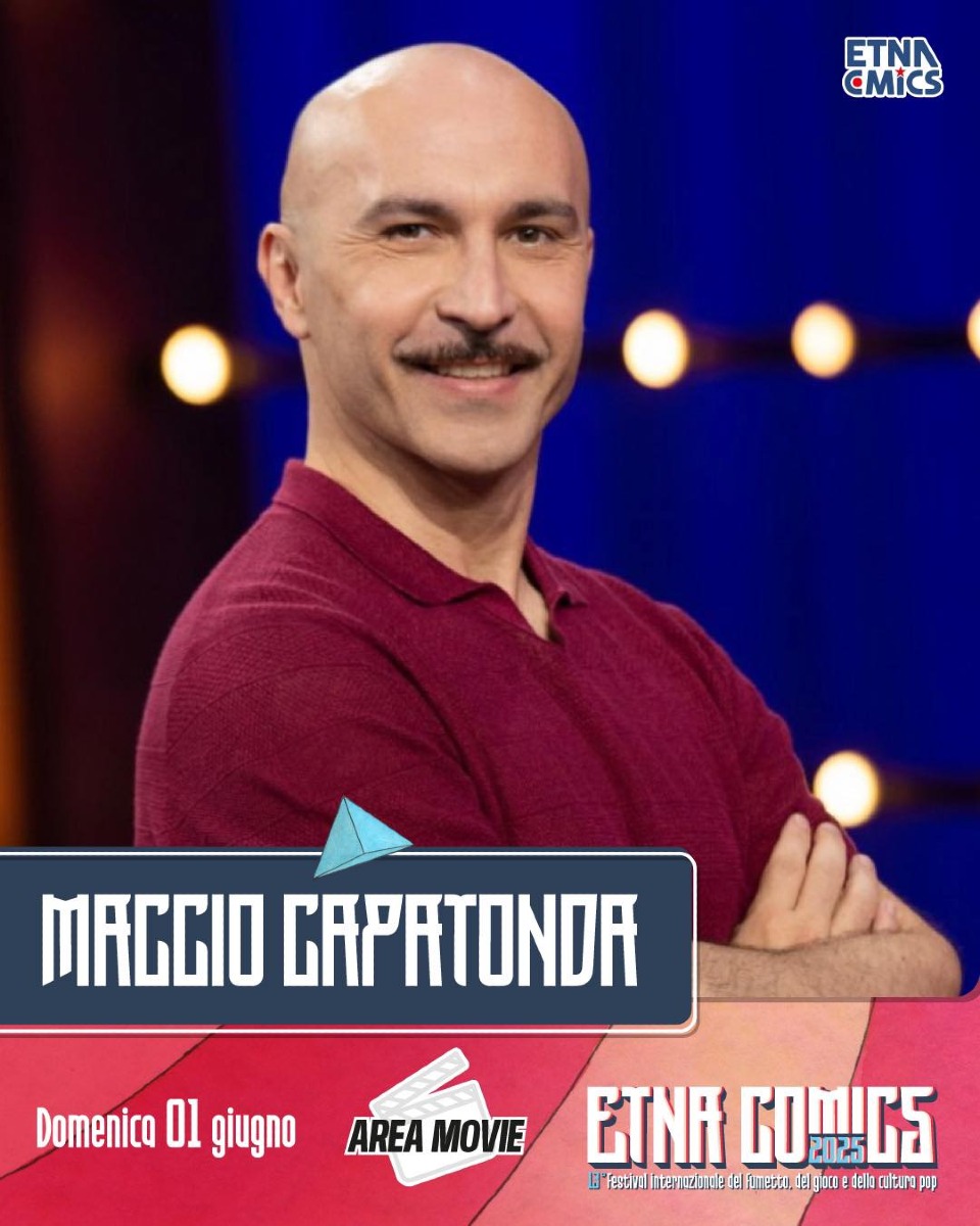 Maccio Capatonda sbarca a Etna Comics 2025: risate garantite! - 