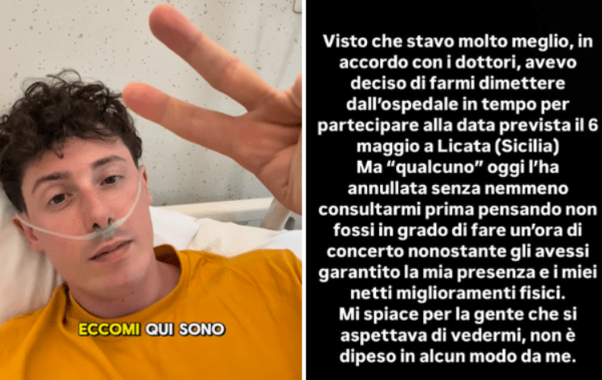 Shade, lo sfogo dall'ospedale: "Mi hanno annullato il concerto, pensano che non ce la faccio" - 