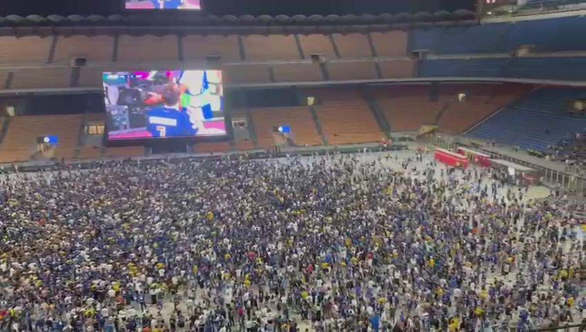 Inter travolta in finale Champions, la delusione di San Siro - Video -
