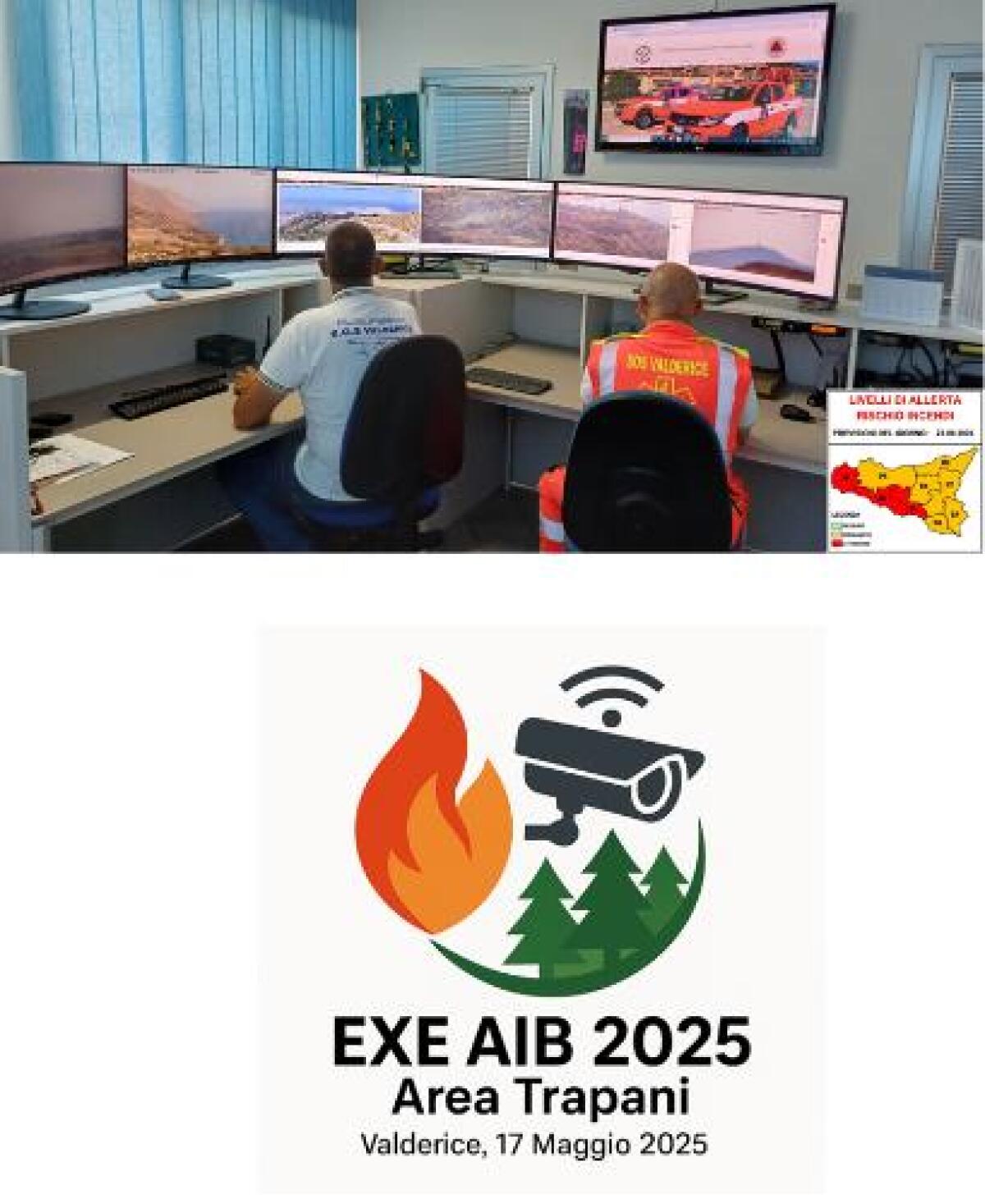 Esercitazione Protezione Civile a Valderice | Ti stupirà sapere quali tecnologie usano per combattere gli incendi! -