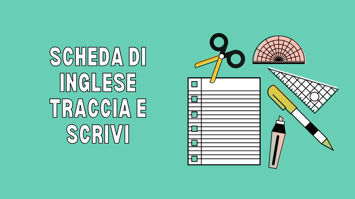 Trace and Write: imparare l’inglese con gli oggetti scolastici in modo divertente - 