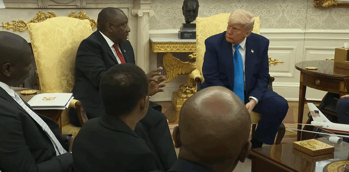 Trump accusa il Sudafrica di "genocidio dei bianchi" | Perché nessuno ne parla? - 