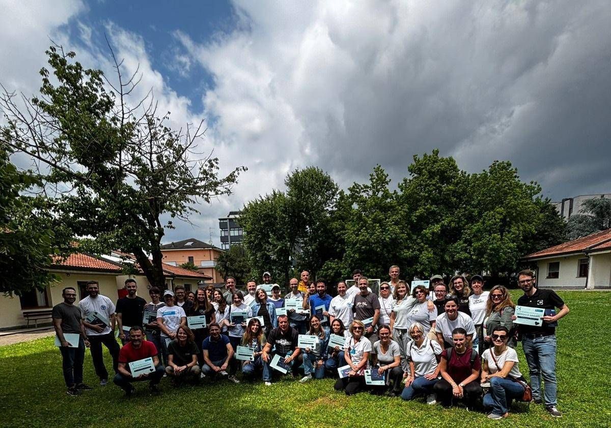 Farmaceutica: Ucb Pharma, terza 'Giornata del volontariato' nel Villaggio Sos Bambini a Saronno - 
