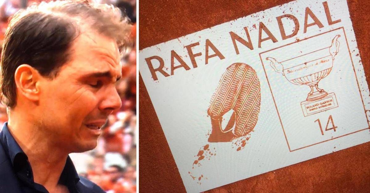 Nadal e l'omaggio da brividi al Roland Garros - 